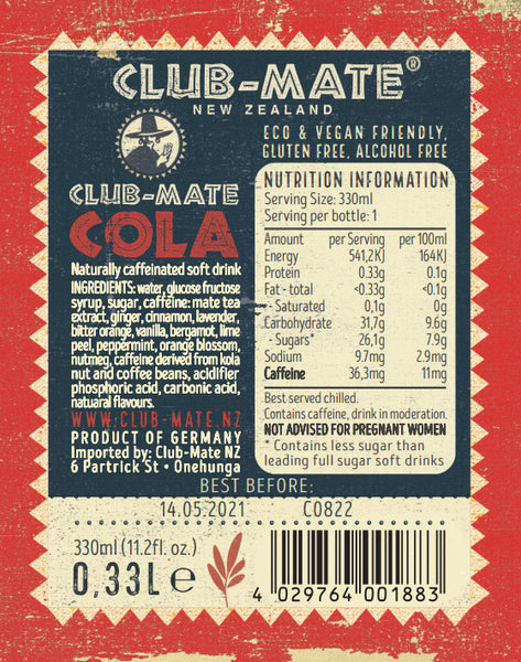 CLUB-MATE · The Cola · 330ml